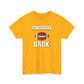 Football Back Unisex Heavy Cotton Tee - Perfect for Game Days, Sports Fans, Tailgating, Gifting, and Casual Wear