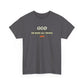 Religious Cotton Tee - God Makes All Things New Design