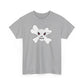 Skully Skull and Crossbones Unisex Heavy Cotton Tee - Edgy Graphic T-Shirt for Rebels