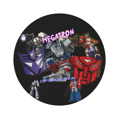 Prime v. Megs Round Rug