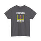 Football Season[feild goal] Unisex Heavy Cotton Tee, Perfect for Game Day, Sports Fans, Tailgating, Casual Wear, Gift for Him/Her