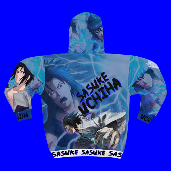 Lighting Ninja 2 Unisex Zip Hoodie (AOP)