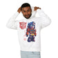 Big Head Prime Unisex Lightweight Hooded Sweatshirt