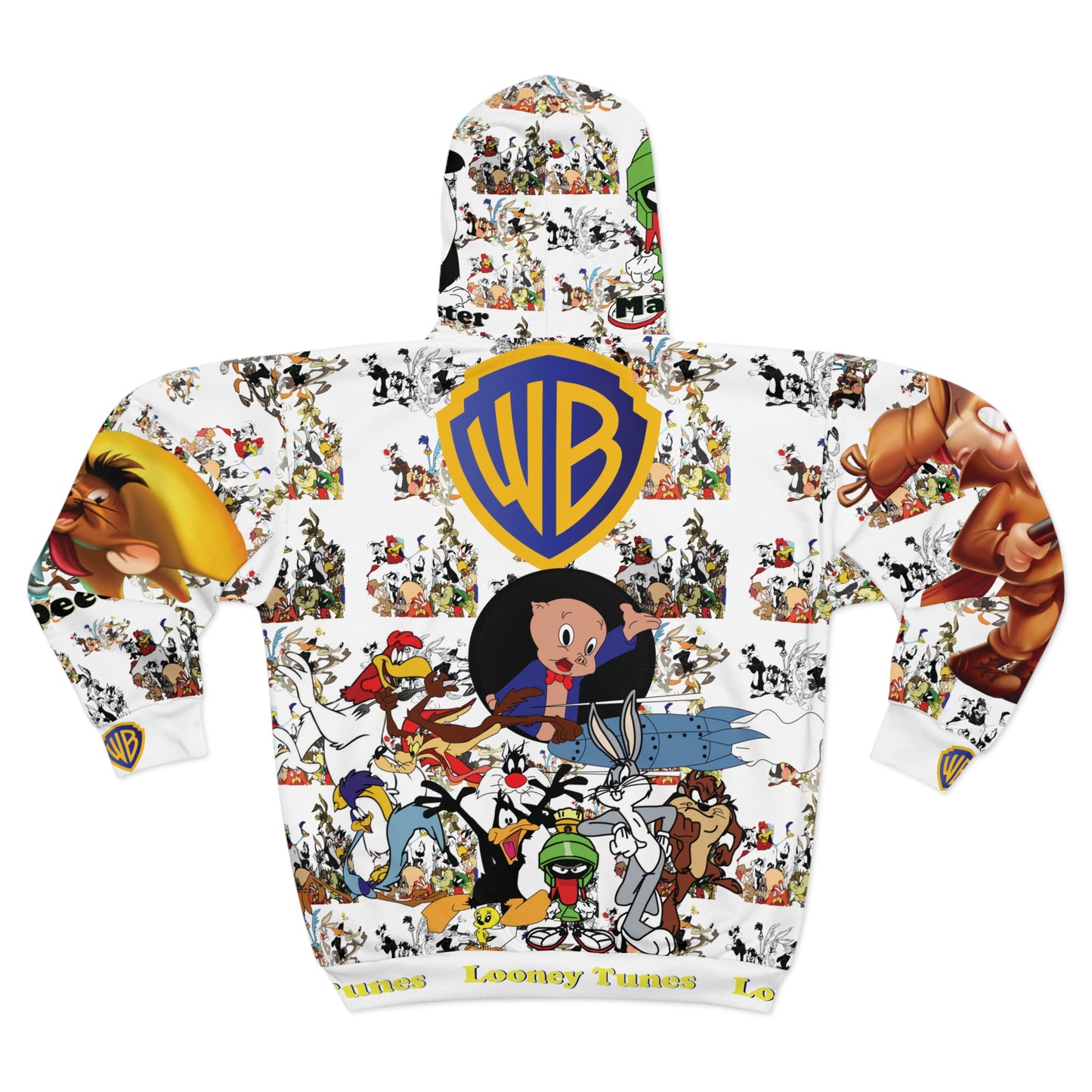 Toons Up Unisex Zip Hoodie (AOP)