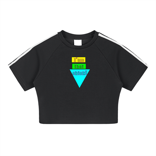 I'm that chick,women wear,crop top,custom womens wear