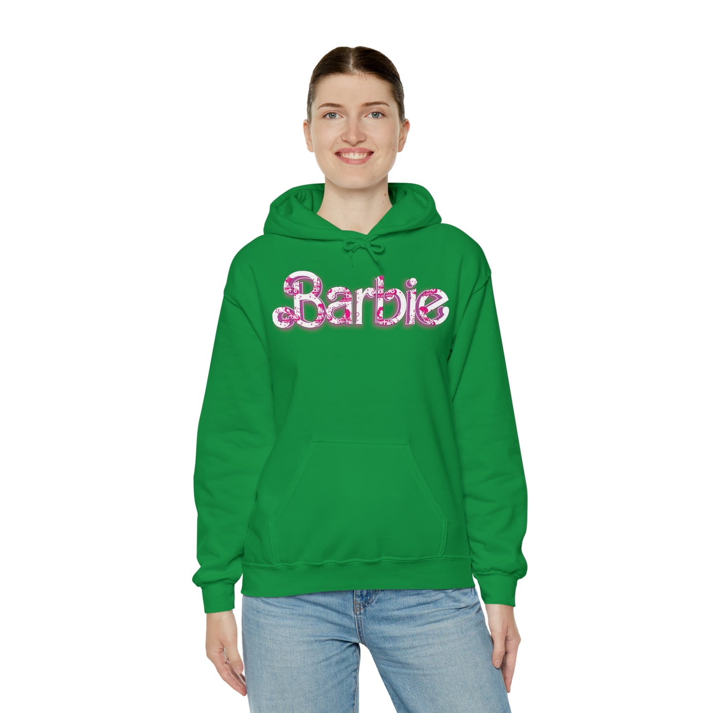 Barbie[white] Unisex Heavy Blend™ Hooded Sweatshirt