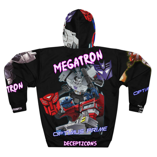 Prime V. Megs Unisex Pullover Hoodie (AOP)