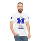 Michigan vs Notre Dame Unisex Heavy Cotton Tee, Game Day Shirt, Sports Fan Apparel, College Football T-Shirt, Go Blue Clothing, [...]