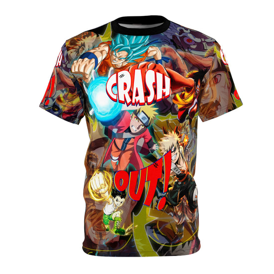 Anime Action Unisex Tee - Featuring Popular Anime Characters