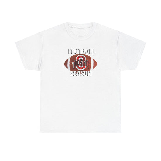 Football Season[Ohio state] Unisex Tee, Sports T-Shirt, Football Fan Gift, Casual Wear, Game Day Shirt, Team Spirit Merchandise