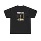 Football Season[feild goal] Unisex Heavy Cotton Tee, Perfect for Game Day, Sports Fans, Tailgating, Casual Wear, Gift for Him/Her