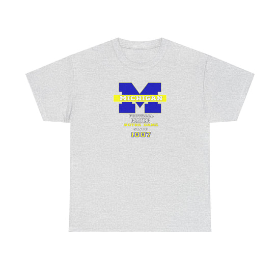 Michigan football been beating ND Unisex Heavy Cotton Tee, Casual Everyday Wear, College Spirit Apparel, Gift for Students, Sports Fan Merchandise
