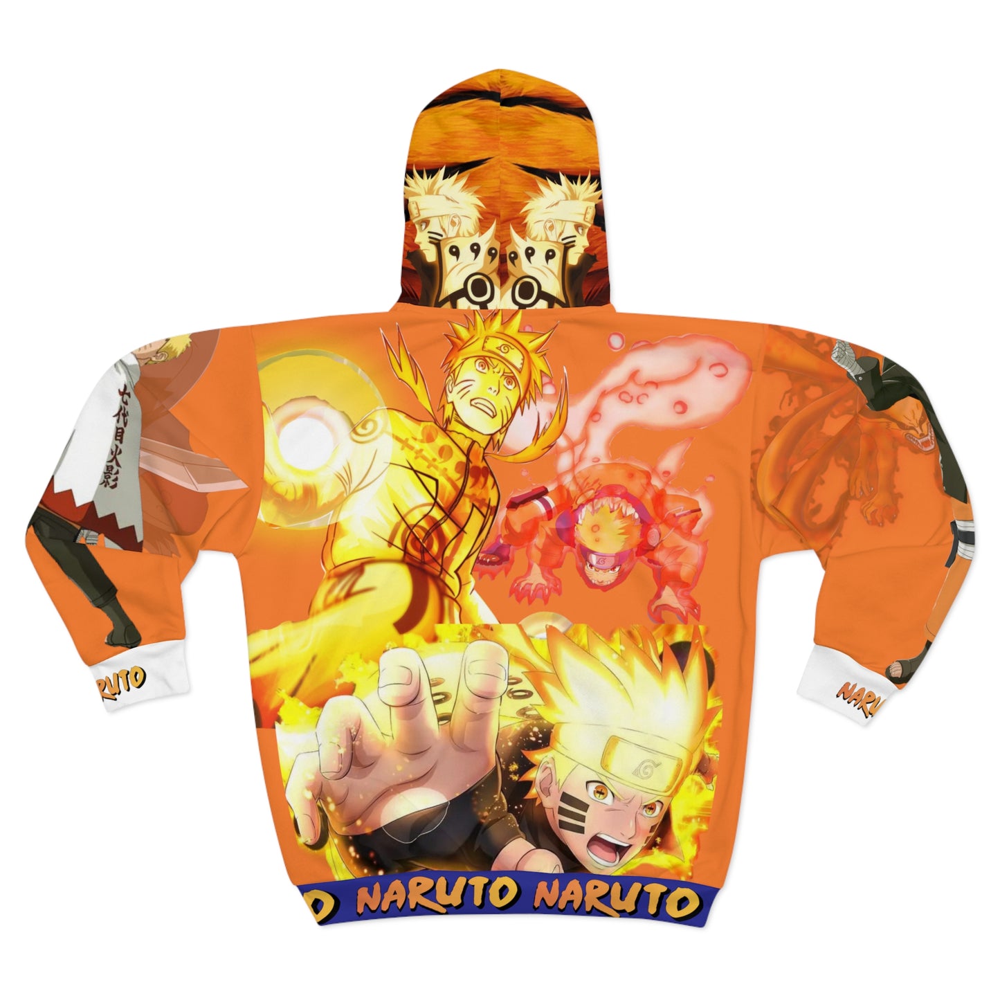 Naruto Unisex Zip Hoodie (AOP)