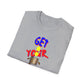 Get Your Coins T-Shirt — Retro Arcade Gaming Tee with Coin-Op Robot Graphic