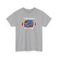 Football Season[Lions] Unisex Heavy Cotton Tee, Sporty T-Shirt, Game Day Apparel, Fan Gear, Casual Wear, Gift for Football Lovers