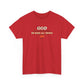 Religious Cotton Tee - God Makes All Things New Design