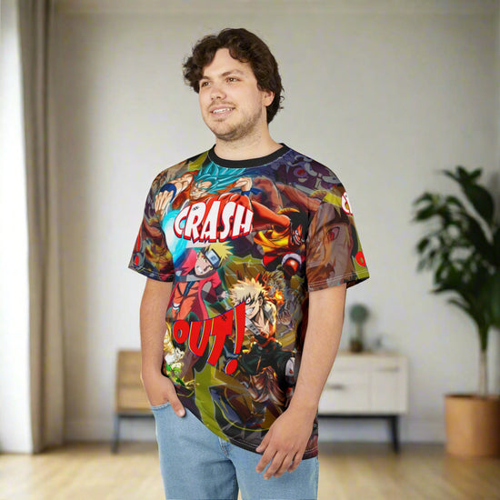 Anime Action Unisex Tee - Featuring Popular Anime Characters