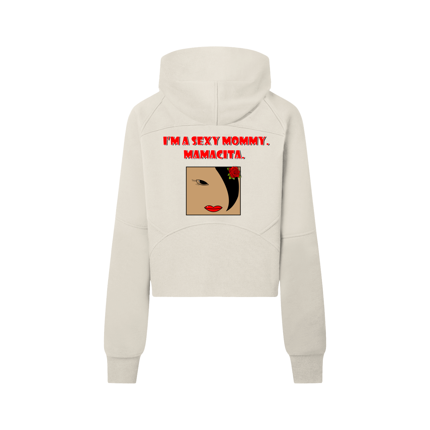 Sexy Mamma Mammacita,women wear,sexy mothers,half top hoodie