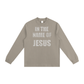 In the name of JESUS Essential Non-Shrink Mock Neck Sweatshirt