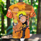 Naruto Unisex Graphic Tee - Bold Anime Style, Casual Wear, Gift for Fans, Unique Streetwear, Collector&