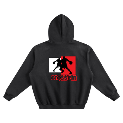 Cross'em Fleeced Boxy Hoodie