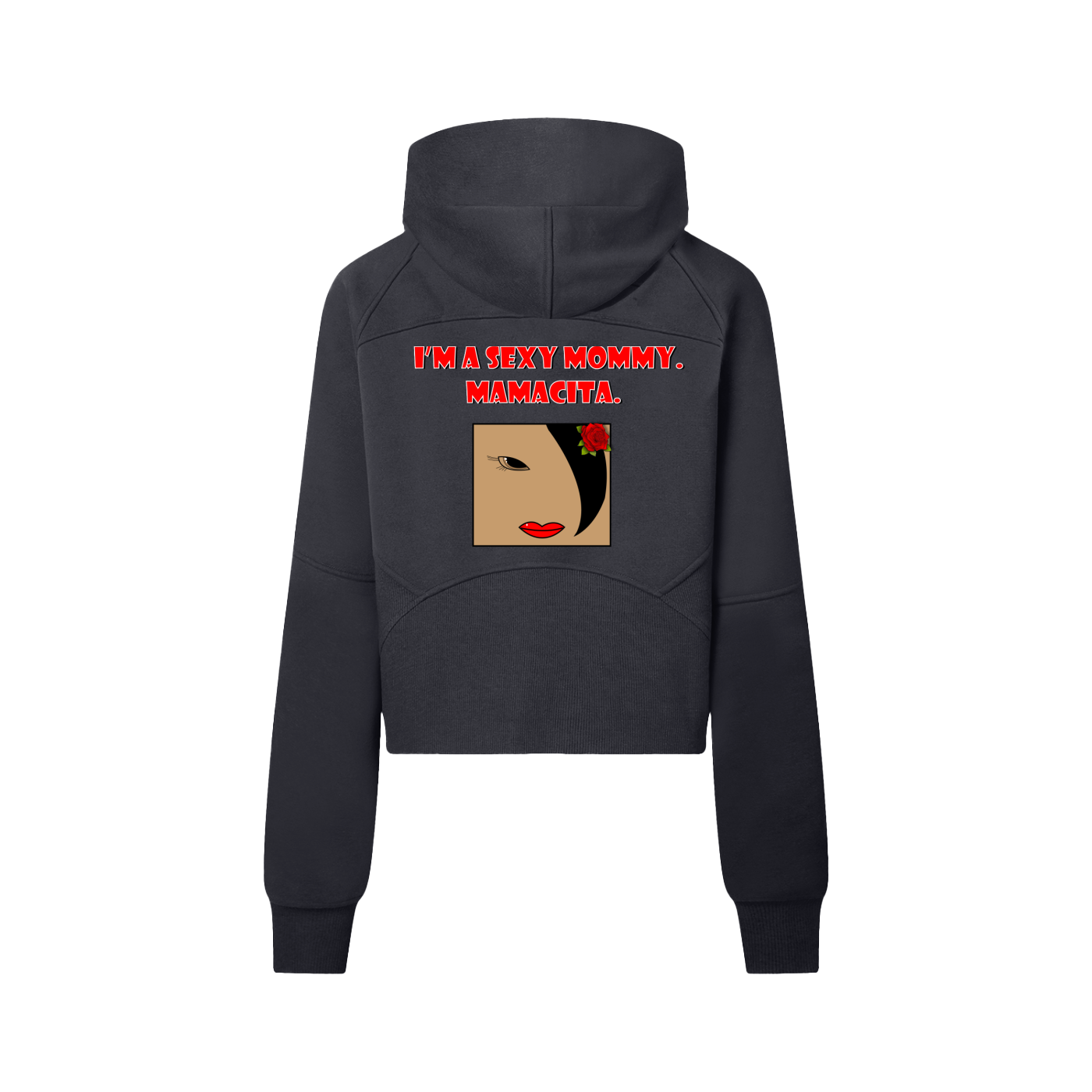Sexy Mamma Mammacita,women wear,sexy mothers,half top hoodie
