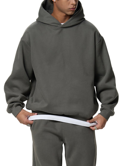 Cross'em Fleeced Boxy Hoodie