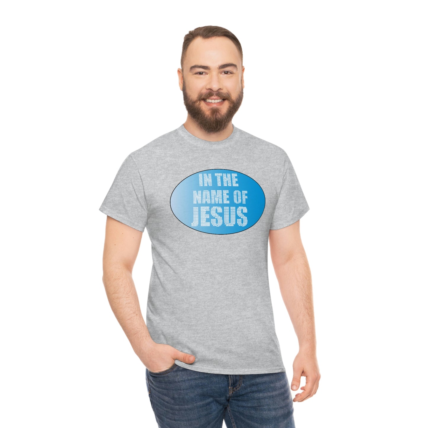 In the name of Jesus [2]Unisex Heavy Cotton Tee