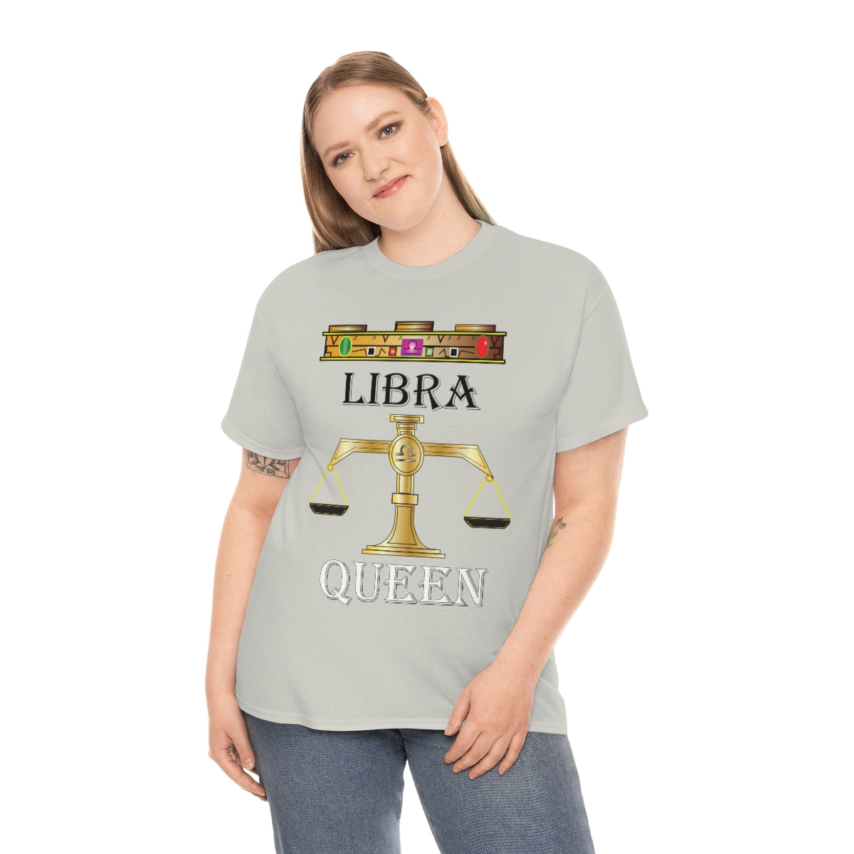 Libra queen Unisex Heavy Cotton Tee