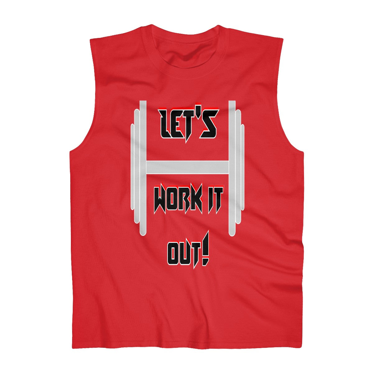 Let's work it out.Men's Ultra Cotton Sleeveless Tank