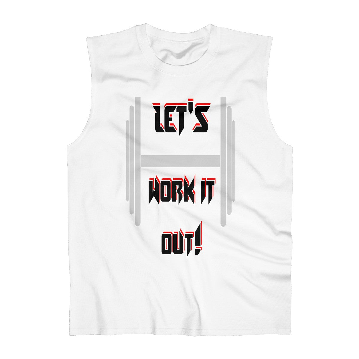 Let's work it out.Men's Ultra Cotton Sleeveless Tank