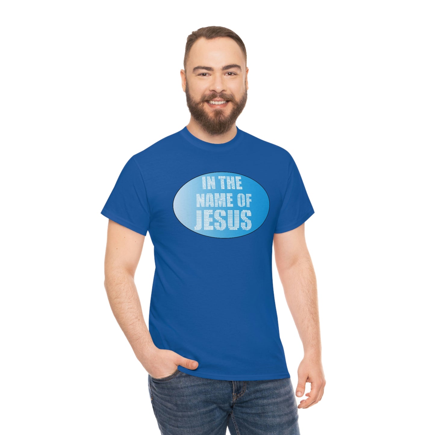 In the name of Jesus [2]Unisex Heavy Cotton Tee