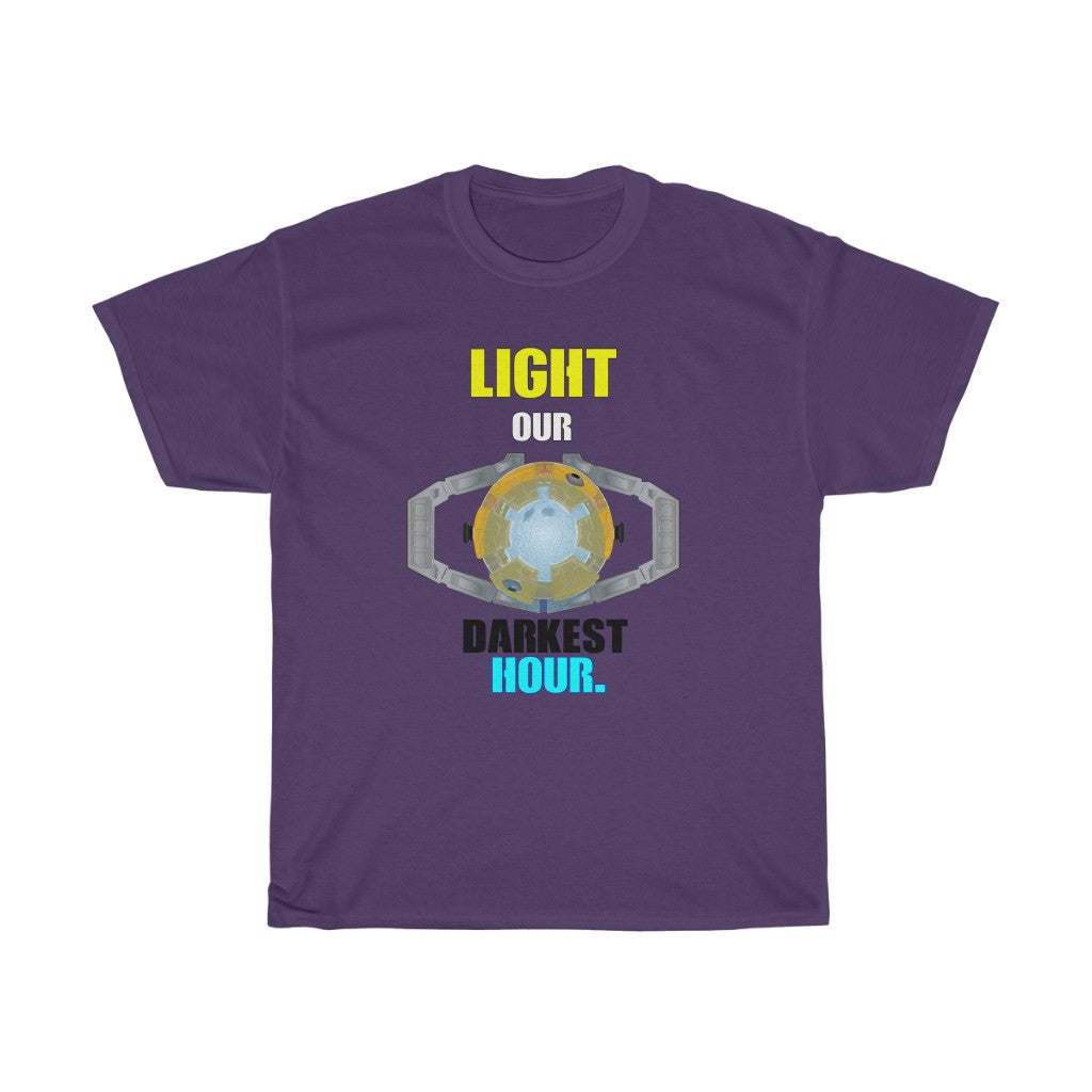 Light our darkest hour Unisex Heavy Cotton Tee