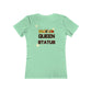 QUEEN STATUS/front/back Women&