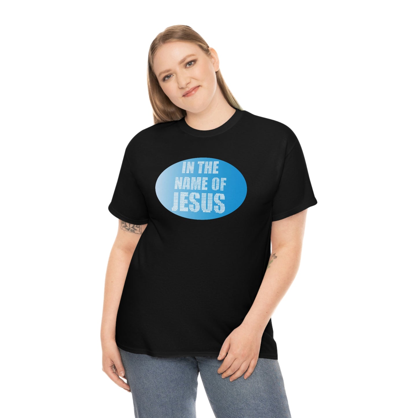 In the name of Jesus [2]Unisex Heavy Cotton Tee