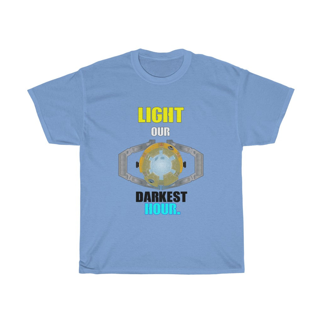 light our darkest hour Unisex Heavy Cotton Tee