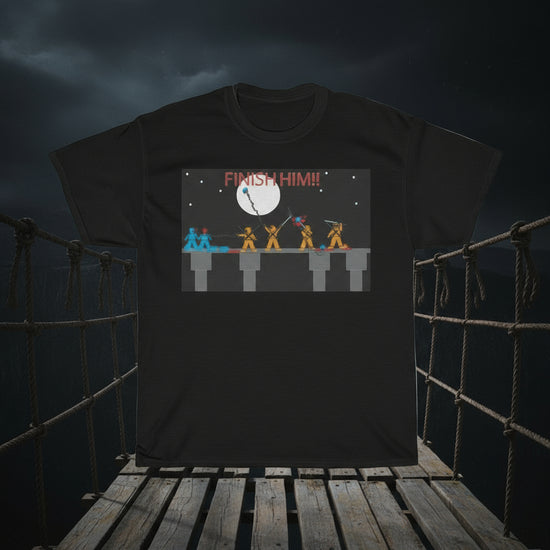 Finish Him! Unisex Heavy Cotton Tee