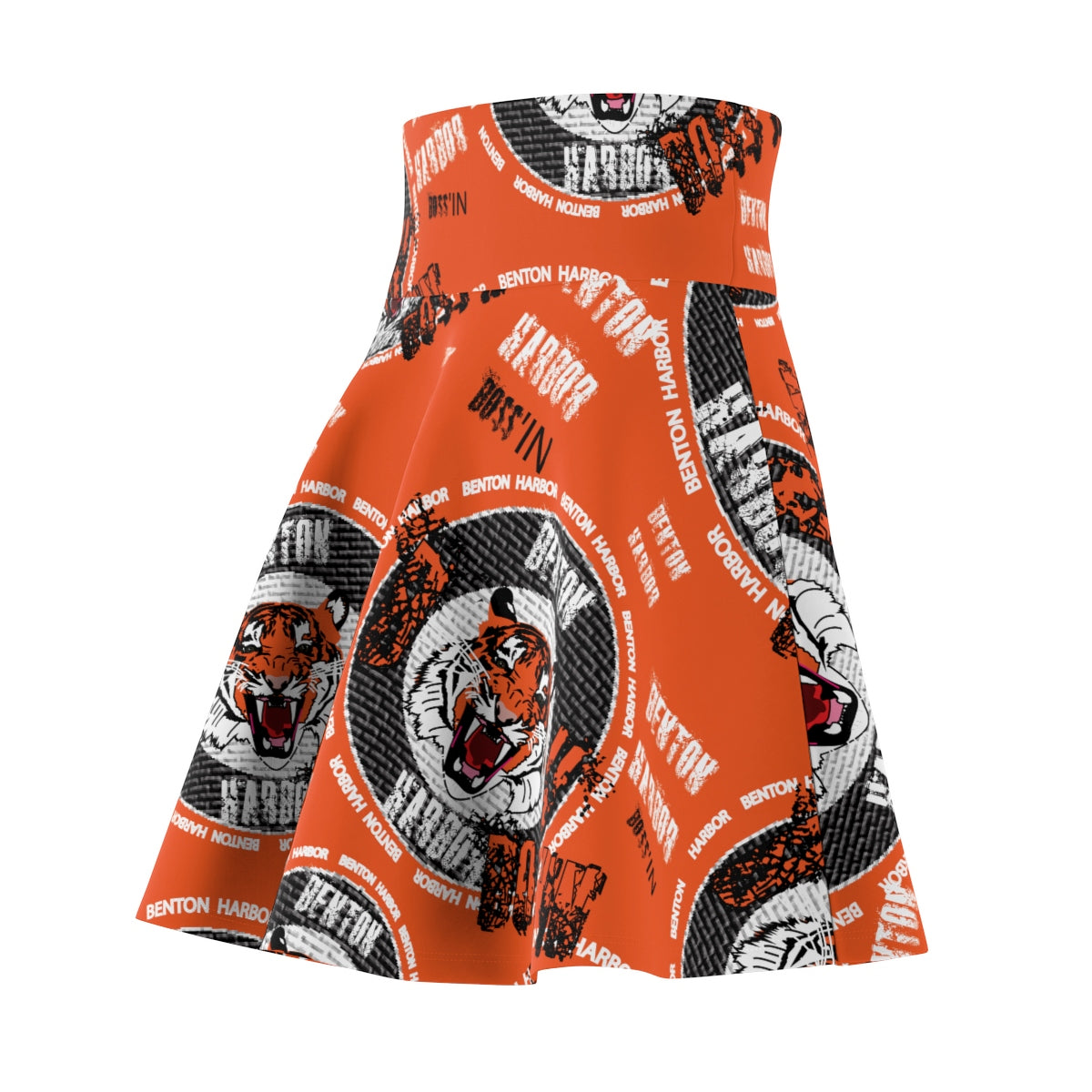 Benton Harbor Tigers Women's Skater Skirt