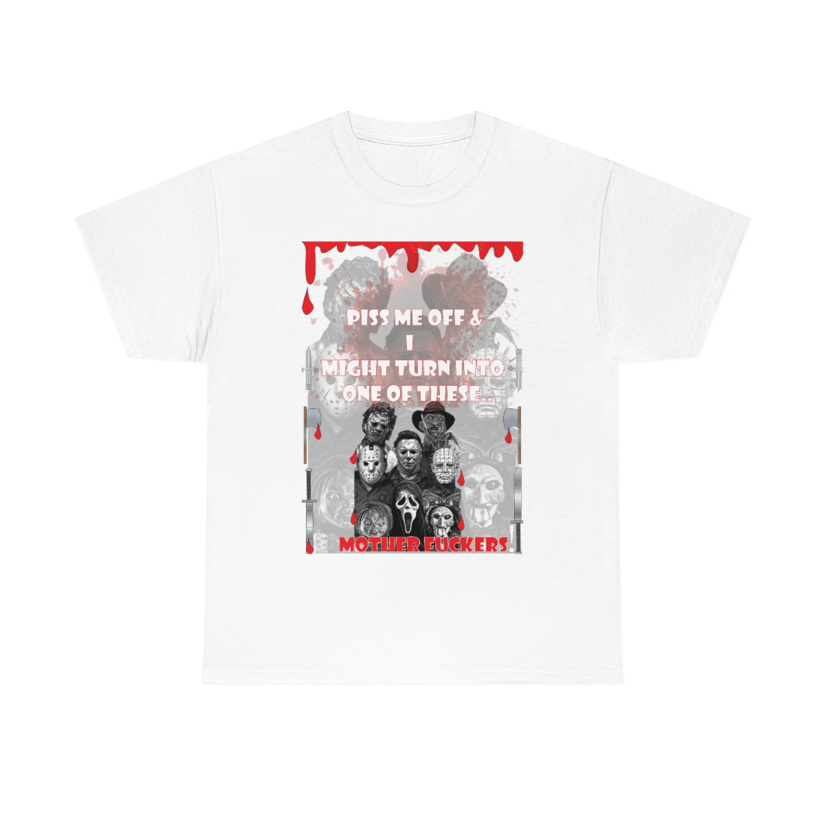Horror hall of fame Unisex Heavy Cotton Tee
