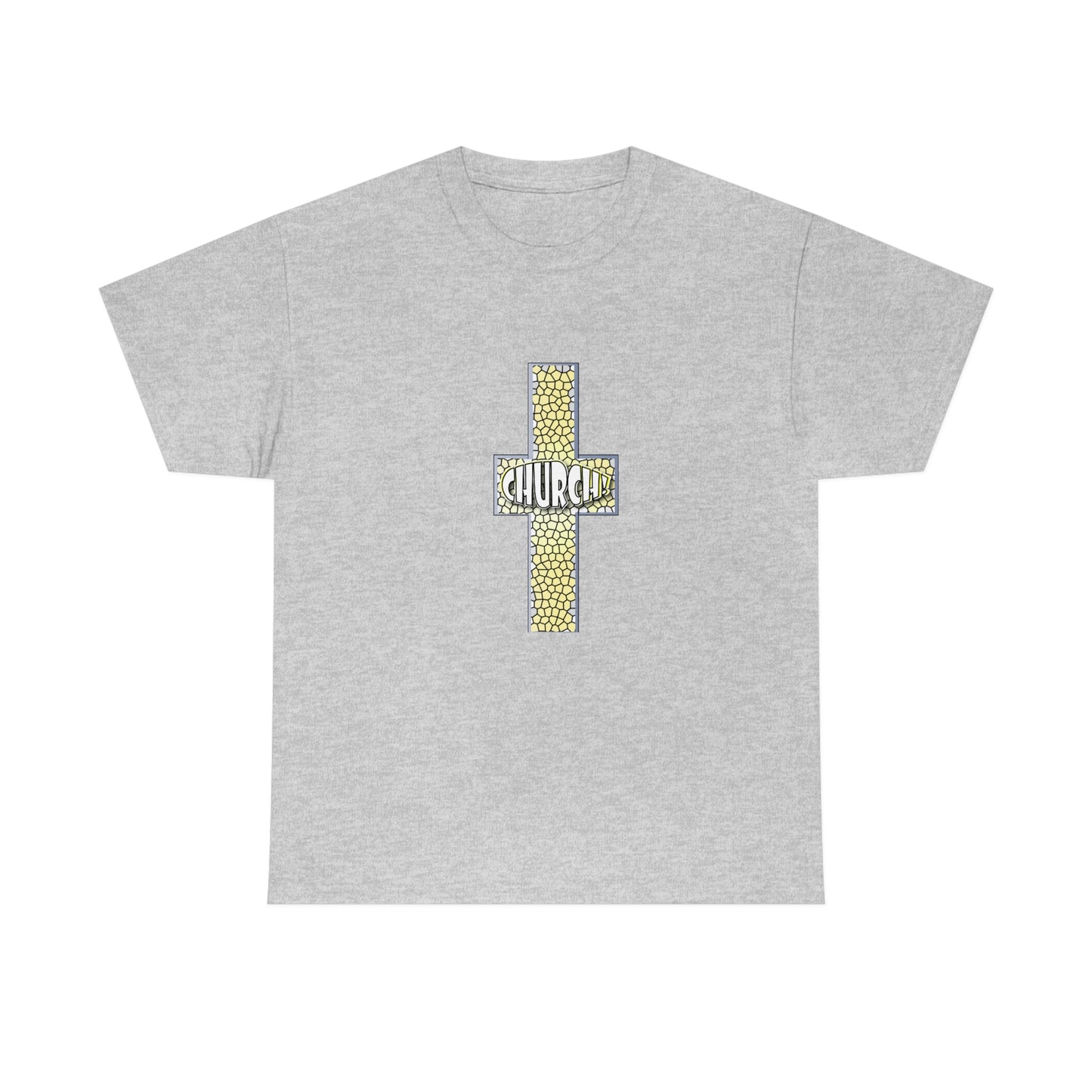 Church[cross] Unisex Heavy Cotton Tee