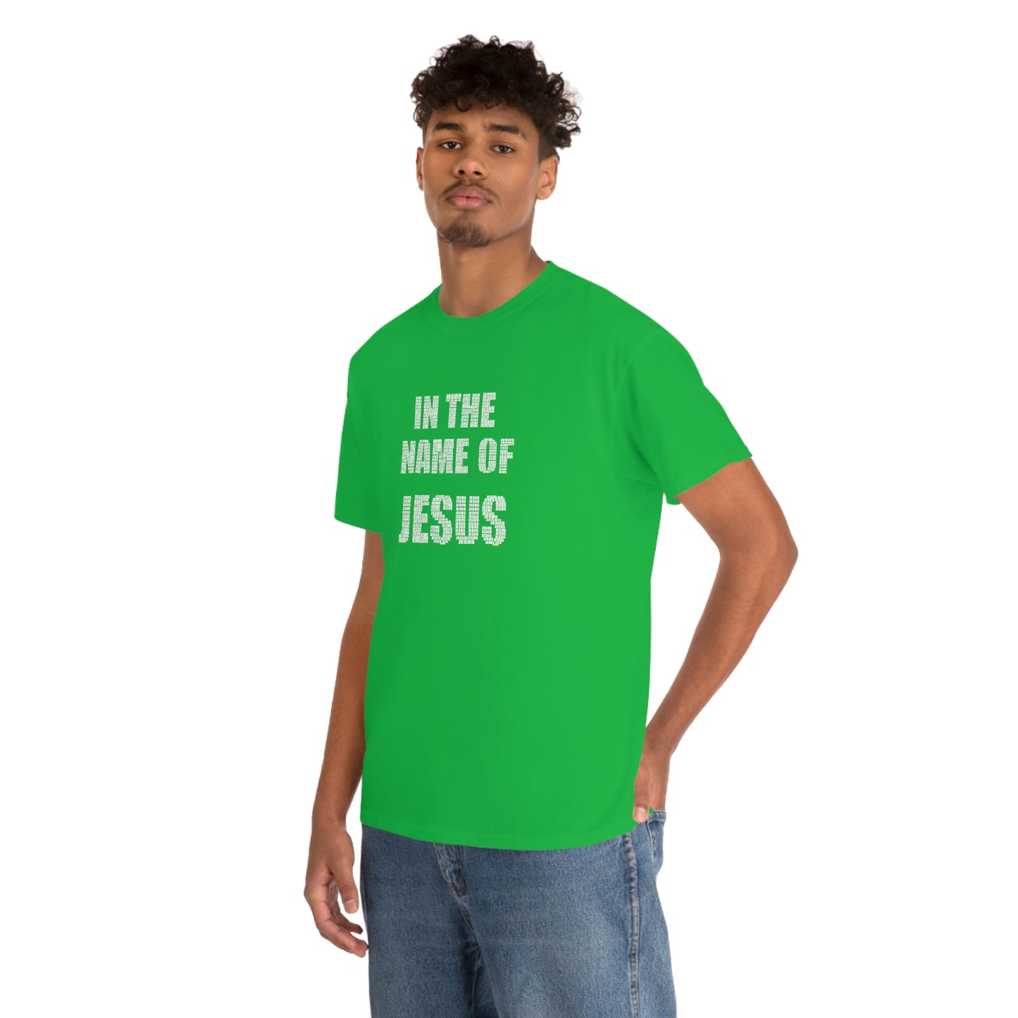 In the name of Jesus Unisex Heavy Cotton Tee