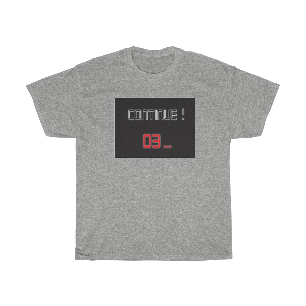 Continue ! 03 nisex Heavy Cotton Tee