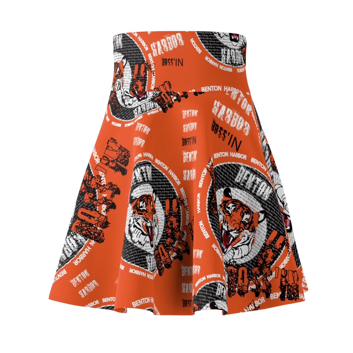 Benton Harbor Tigers Women's Skater Skirt