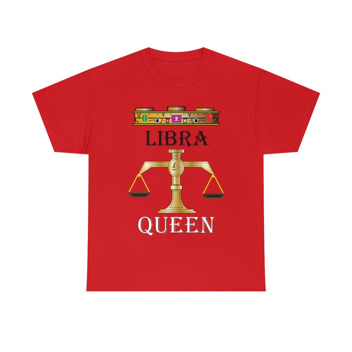 Libra queen Unisex Heavy Cotton Tee