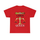 Libra queen Unisex Heavy Cotton Tee