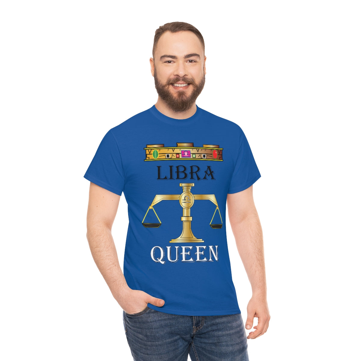 Libra queen Unisex Heavy Cotton Tee