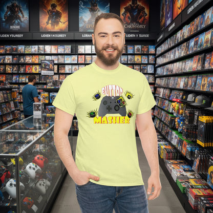 Button Masher [XB}Unisex Heavy Cotton Tee