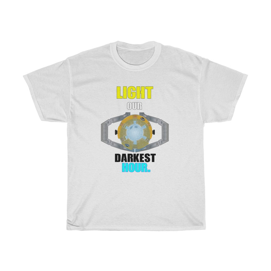 Light our darkest hour Unisex Heavy Cotton Tee