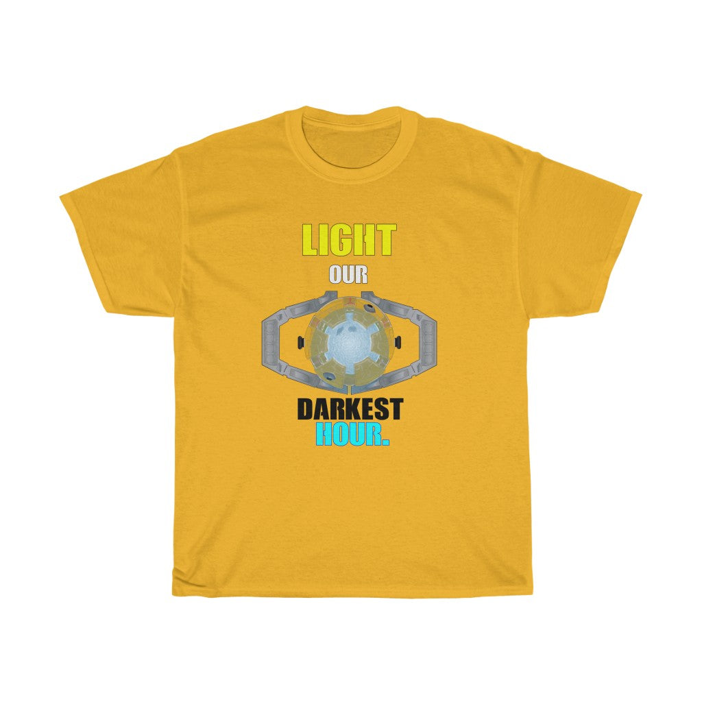 Light our darkest hour Unisex Heavy Cotton Tee