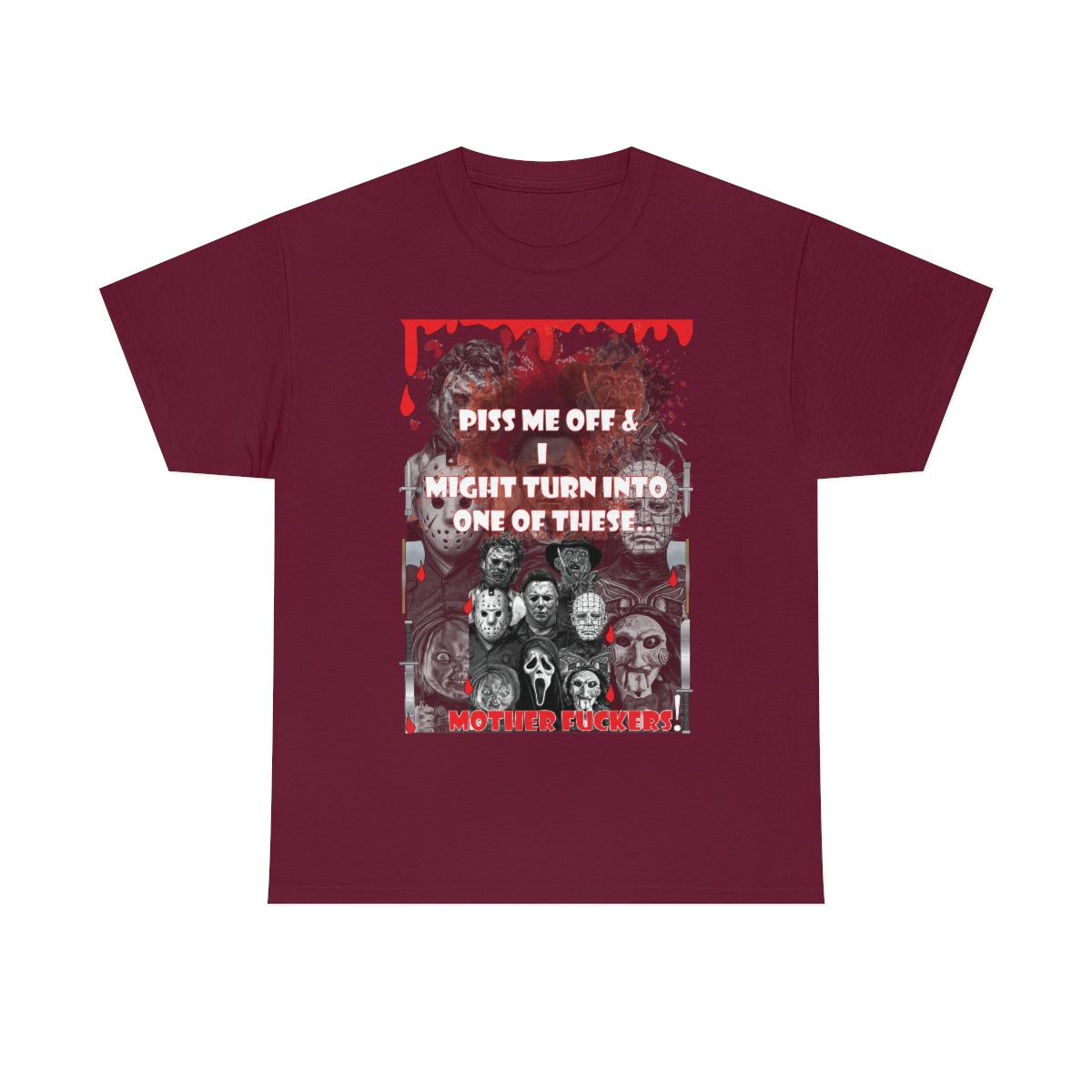 Horror hall of fame Unisex Heavy Cotton Tee